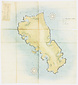志古丹島測量製図「シコタン嶼」「一リ二寸一分六厘」