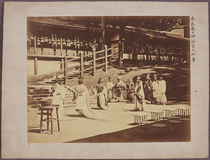Ritual Dance at Kasuga Shrine Jinshin Survey Photographs