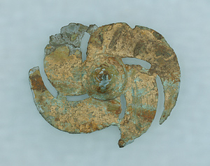 Whorl-shaped Bronze Object