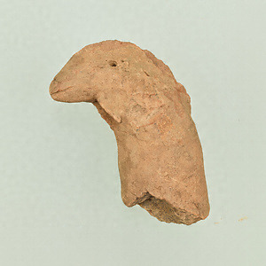 Fragment of haniwa chicken