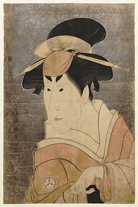 Actor Osagawa Tsuneyo II as Osan, Elder Sister of Ippei