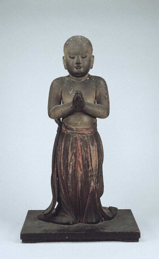 木製聖徳太子仏像 - 置物
