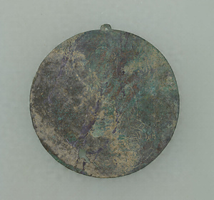Pendant Plaque with Image of Buddhist Divinity