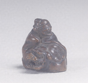 Toggle ("Netsuke") in the Shape of the Lion Dance