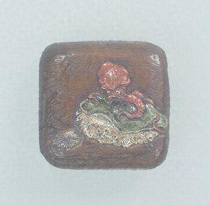 Netsuke, Design of an octopus and shellfish