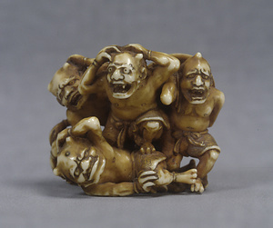 Toggle ("Netsuke") in the Shape of an Exorcism