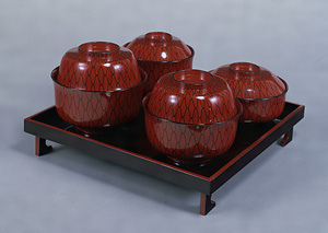 &quot;Kaiseki&quot; Table Ware, Fishnet design