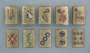 Japanese Playing Cards with European Fortune-Telling Pattern