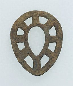Sword Guard with Silver Inlay