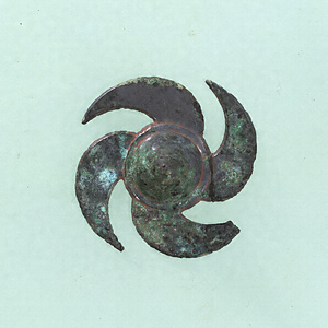 Whorl-shaped Bronze Object