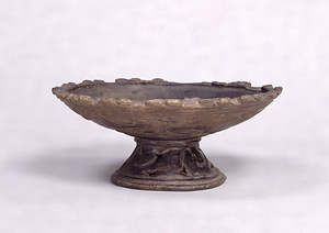 Footed Shallow Bowl