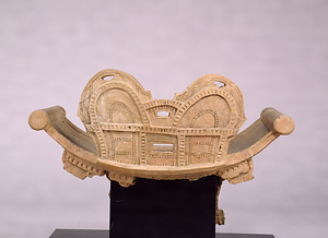 "Haniwa" (Terracotta tomb object), Chair