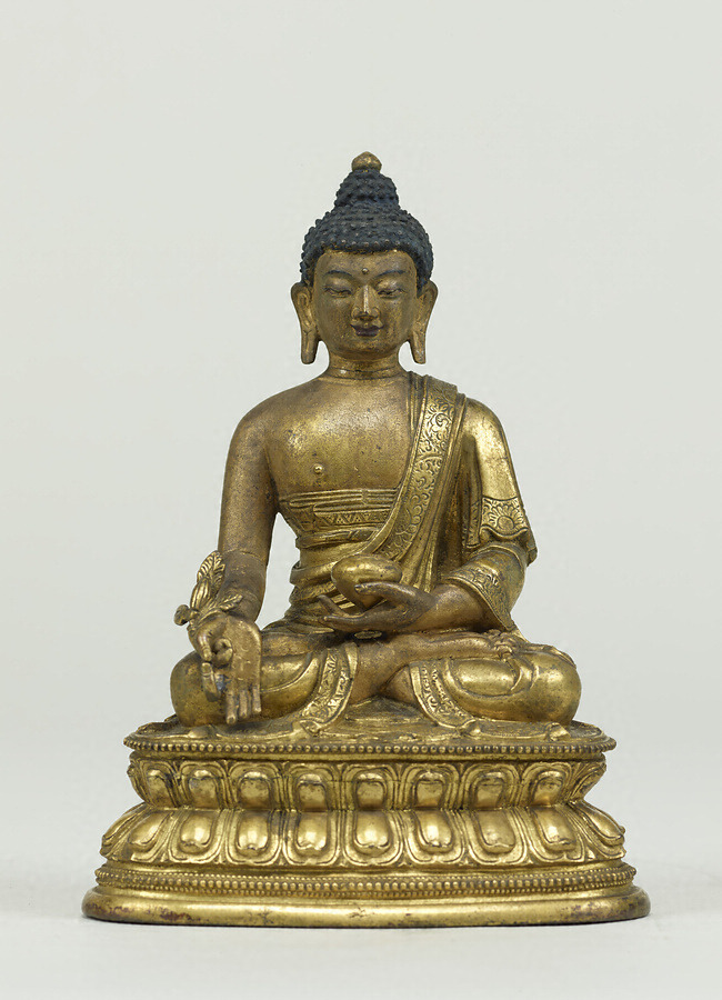 薬師如来タイの仏像神聖物レクライプラクルアン - インテリア小物