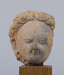 Head of a Three-Eyed Bodhisattva