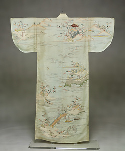 Robe ("Kosode") with the Eight Views of Ōmi