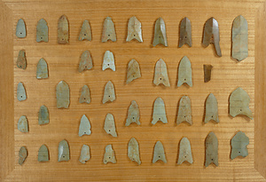 Arrowhead-shaped Stones