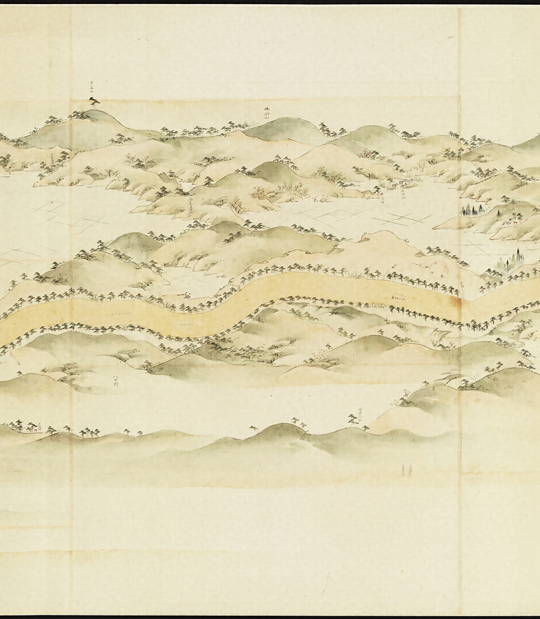 五海道其外分間延絵図並見取絵図 文化遺産オンライン