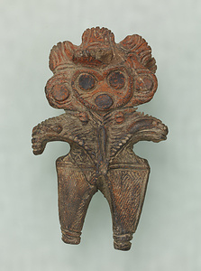 Clay Figurine ([Dogū]) with an Owl-Like Face