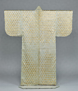 Noh Costume ("Surihaku") with Triangles