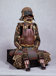 Armor ("Gusoku") with a "Gate Guardian" Breastplate