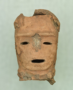 Fragment of haniwa male figure
