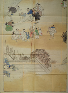 長崎図（模本） 