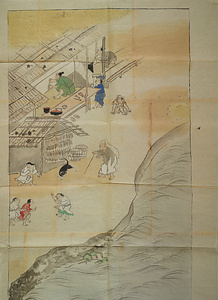 長崎図（模本） 