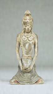 法隆寺塔本塑像（模造）  女子坐像