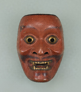 Noh Mask  [Sarutobide] type