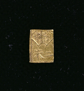 Gold Coin (&quot;Nishukin&quot;) Minted in the Genroku Era