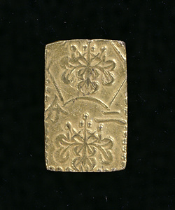 Gold Coin ("Nibukin") Minted in the Man'en Era
