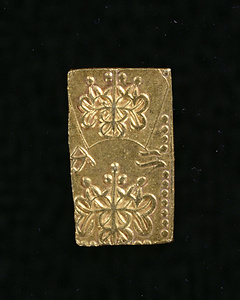 Bunsei Sobun (With &quot;bun&quot; mark) Nibukin, Gold coin