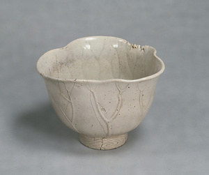 Tea Bowl in the Shape of a Lotus Leaf