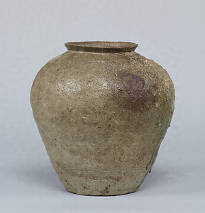 Outer container for Sutra Case (Jar) Natural glaze