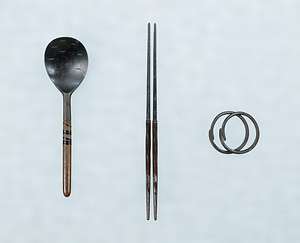 Ash Spoon, Fire Tongs, and Kettle-Lifting Rings