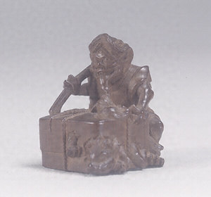 Toggle ("Netsuke") in the Shape of "The Night Parade of One Hundred Demons"