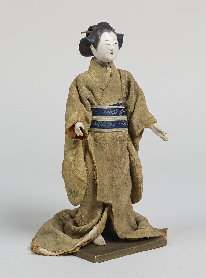□即決□ 江戸時代 能人形 衣裳人形 3体 □ 日本人形 時代人形 - 人形 