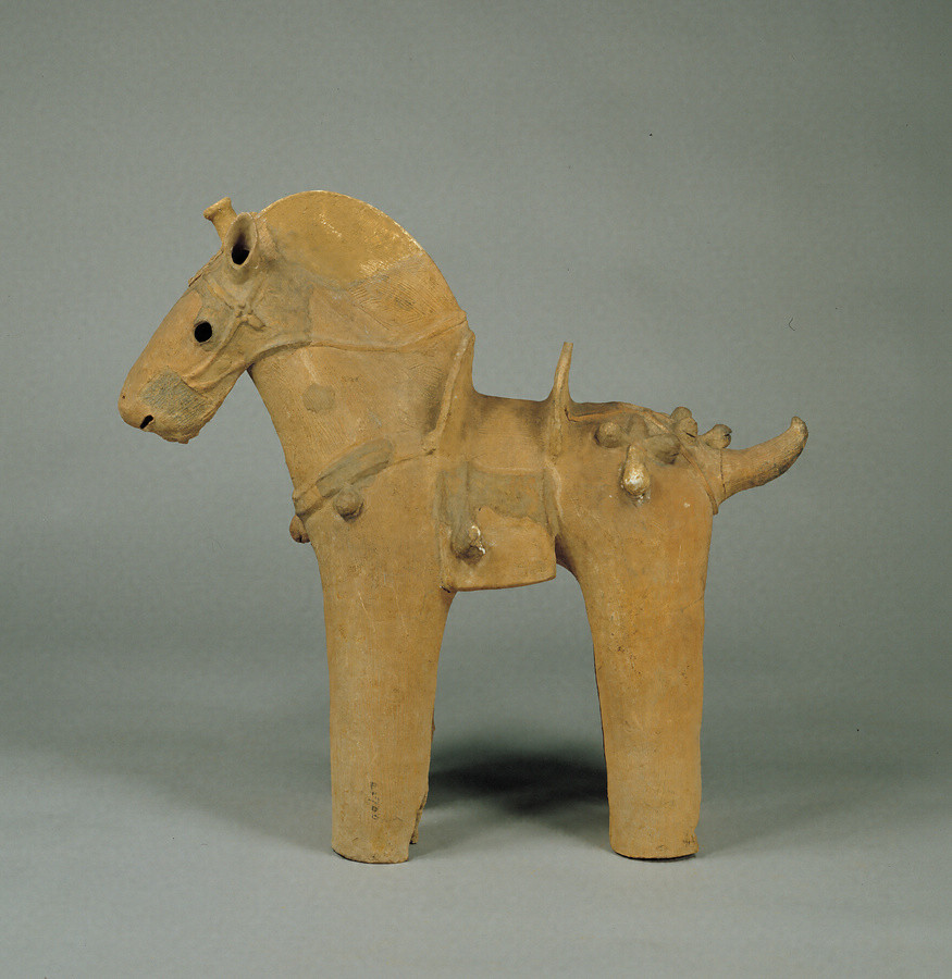 埴輪 飾り馬 (匿名配送) - 工芸品