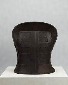 Short Cuirass Banded style with horizontal iron bands joined with leather