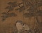 寒山拾得蝦蟇鉄拐図軸
