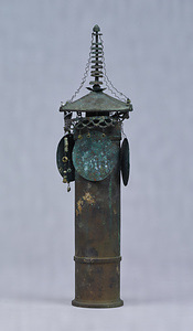 銅製宝塔形経筒