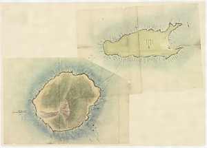 Survey Map of Rebun and Rishiri Islands