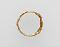金製螺旋状指輪