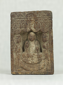 Stele with Relief Sculptures on Four Sides
