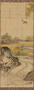 宗丹／花鳥図 