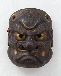 Kyogen Mask Kaminari type