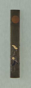 Kozuka(sword fitting), Design of the deity of wealth Daikoku (Mahakala)
