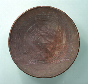 Large Bowl Bizen ware/With fire marks