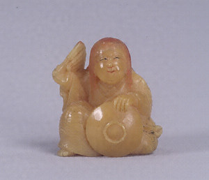 Toggle ("Netsuke") in the Shape of a Shōjō