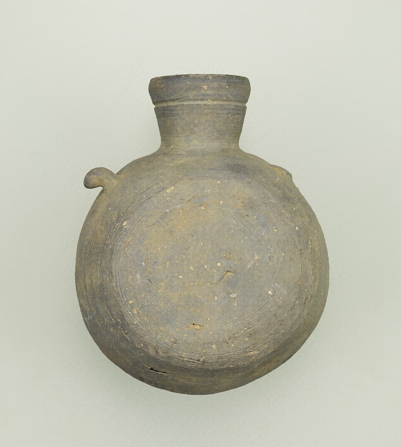 骨董 須恵器 提瓶 ていへい さげべ 考古資料 埋蔵文化 文化財 土器-
